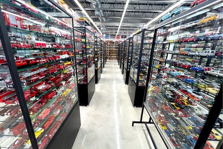 Goldvarg Collection Scale Model Car Museum Experience.