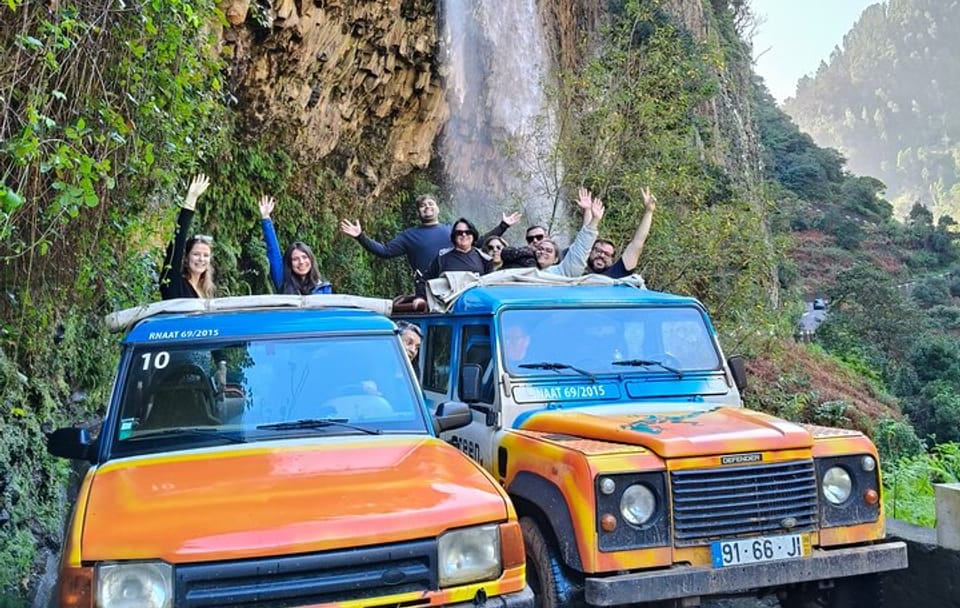 Jeep Tour of Volcanic Pools and UNESCO Forests in Portugal