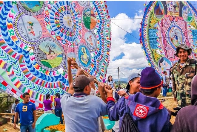 Shared Skies on Nov 1st: Giant Kites Festival for All Saints' Day 4