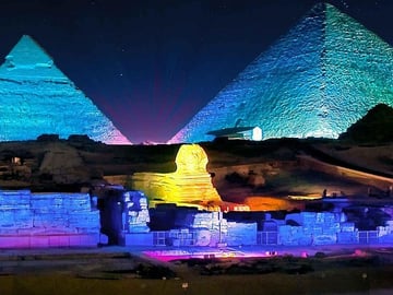 Giza Pyramids Sound and Light show