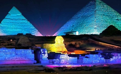 Giza Pyramids Sound and Light show
