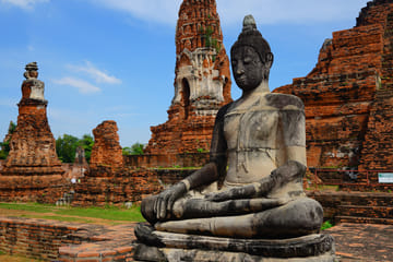 Ancient Temples of Ayutthaya, River Cruise with Lunch