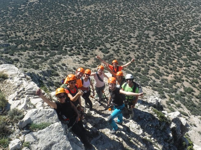 Vía ferrata en Montalbán, Teruel (nivel iniciación) photo 3