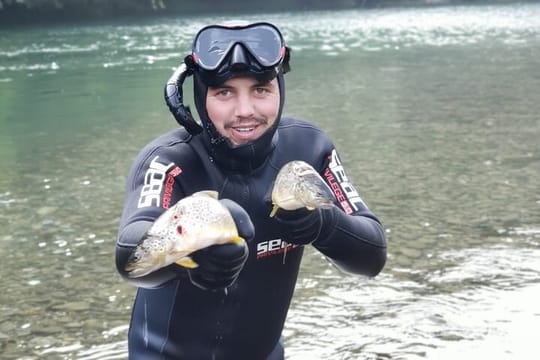 Fishing Trout in Albania - Just 1 hour driving from Tirana 