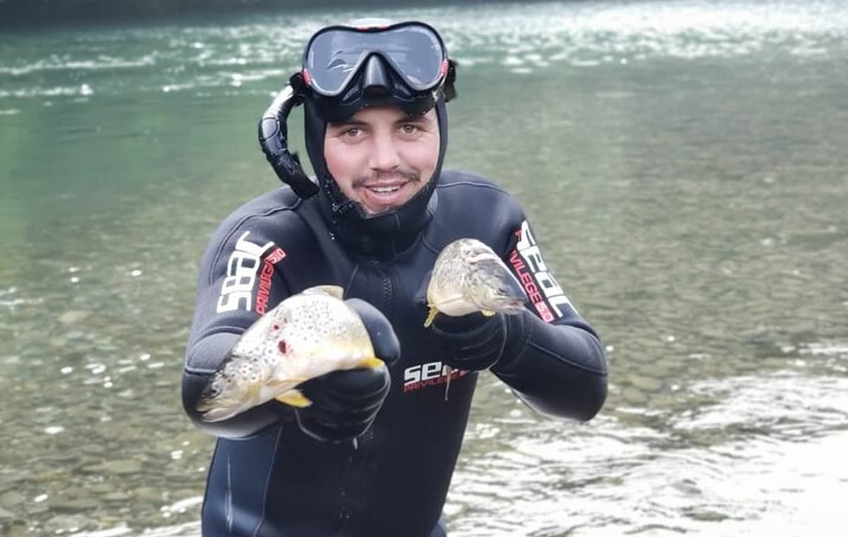 Fishing Trout in Albania – Just 1 hour driving from Tirana