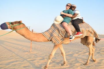 Evening Desert Safari with, Dune Bashing, Camel Ride, sand board