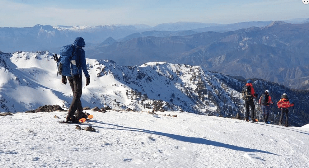 3-day Snow Crossing in Pindos with snow rackets