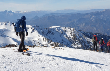 3-Day Snowshoe Trekking Adventure in Avdella, Greece