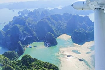 Scenic Seaplane and Cruise Tour from Hanoi to Halong Bay