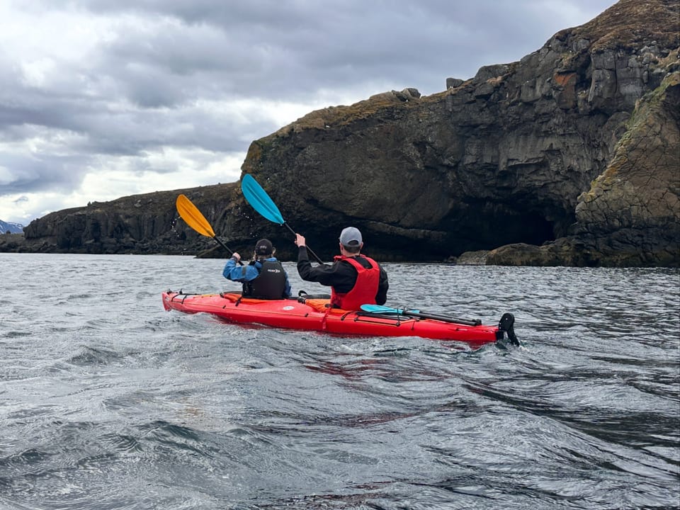 Guided Kayak Tour in Árskógssandur: Explore Coastline & Wildlife — North Fjord Kayak