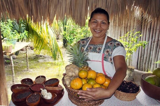Maya Village, Traditional Lunch & Bacalar Seven Color Lagoon
