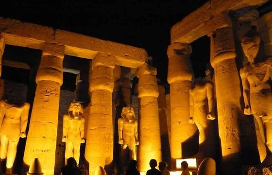 Luxor: Sound and Light Show at Karnak Temple with Transfers
