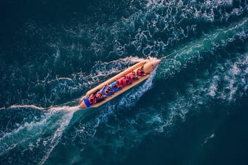 Banana Boat Ride in Trincomalee