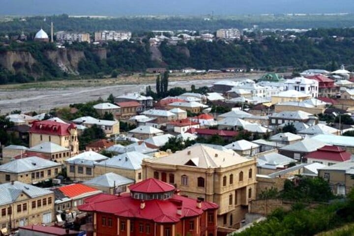 Red village. Azerbaijan tour