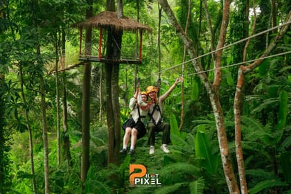 Phuket : Zipline+ATV By Erawan Patong Seaview Zipline