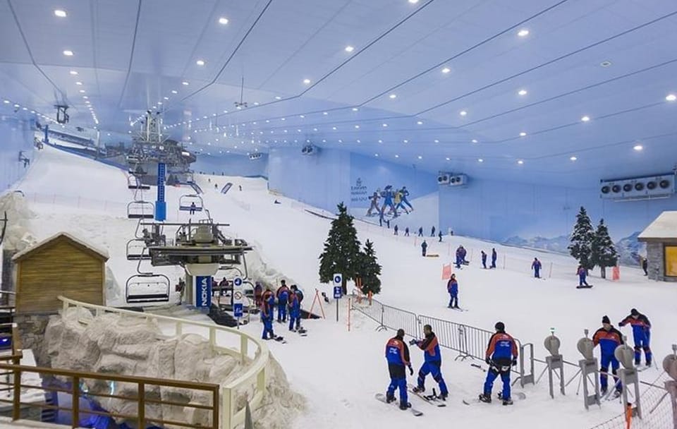 Ski Dubai tour with private transfers