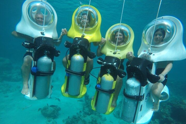 Experience a Submarine Scooter with ScubaDoo Punta Cana