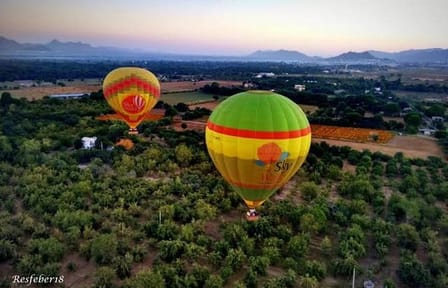 Hot Air Balloon Safari in Jaipur with Pick & Drop in A/C Transportation