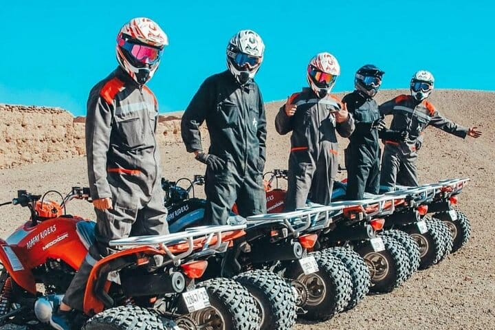 Agafay Quad and Sunset Camel Tour with Dinner Show from Marrakech