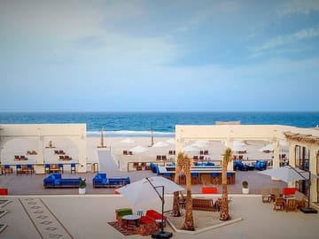 Beach side camp