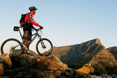 Table Mountain e-bike adventure. Cape Town. Guided