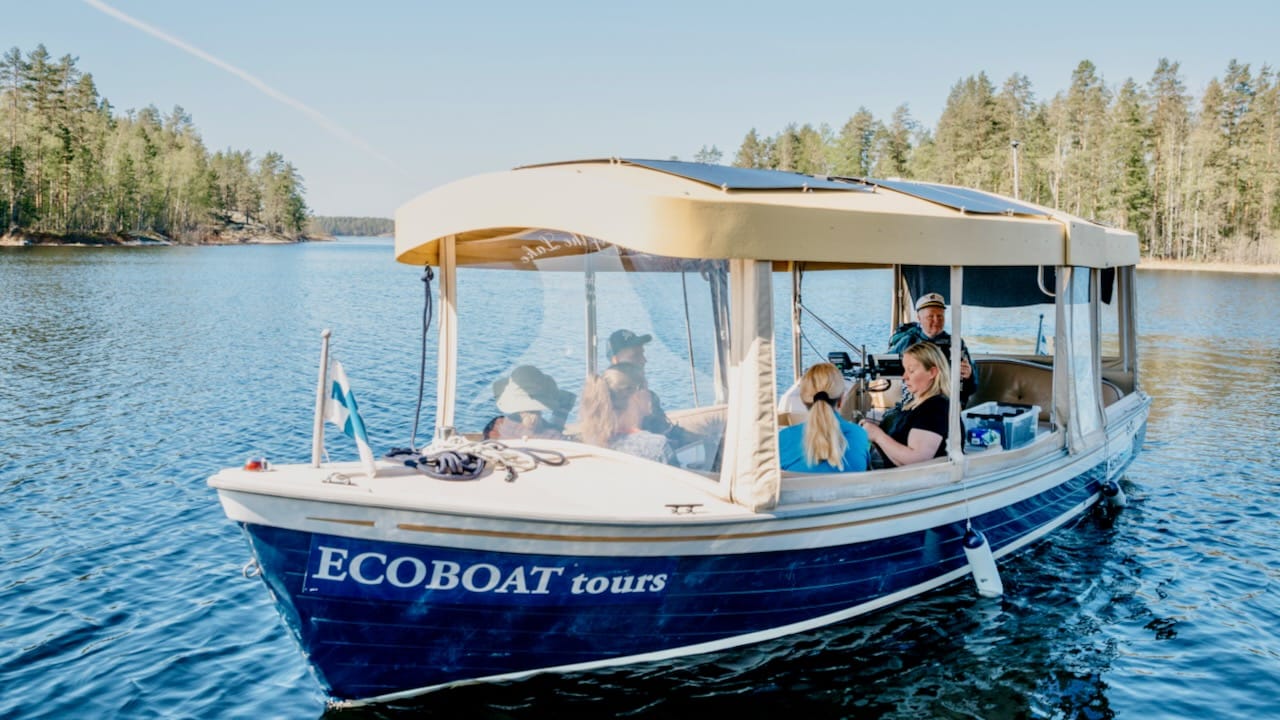 Cruise by electric Ecoboat