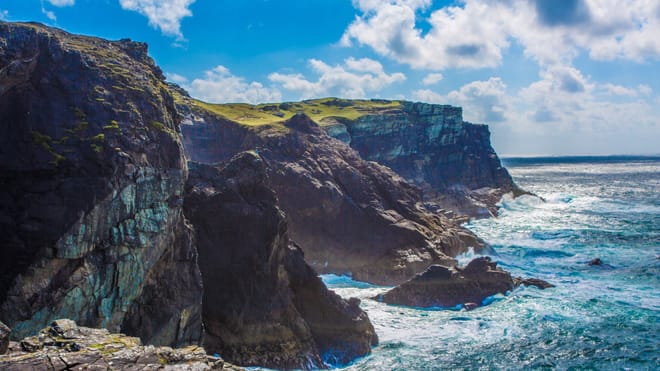 Marine wildlife cruise to Inishturk Island. Galway. Private guided.  2