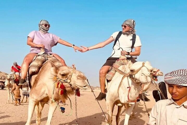 Spider Car Buggy Desert Adventure with Camel Ride from Marsa Alam