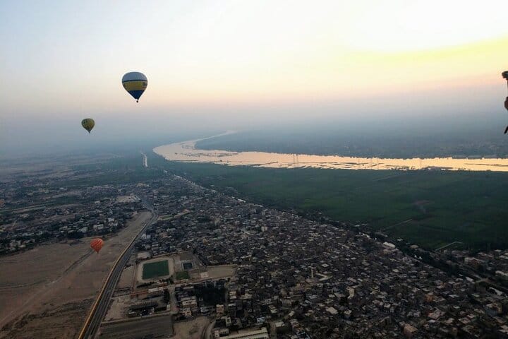 Luxor Sunrise Hot Air Balloon Ride Over Ancient Monuments