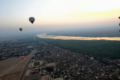 Luxor Sunrise Hot Air Balloon Ride Over Ancient Monuments