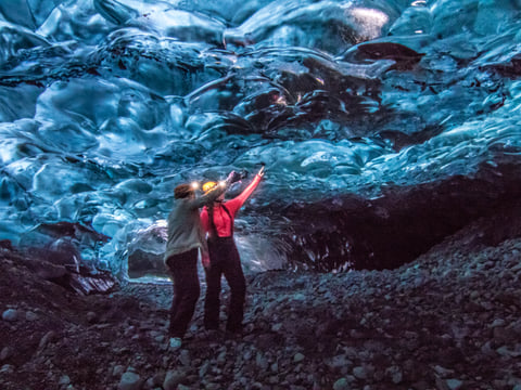 Private Ice Cave Helicopter Tour from Skaftafell