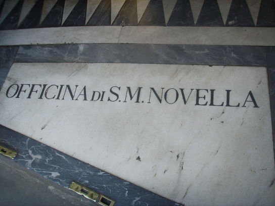 Detail of Santa Maria Novella Church flooring