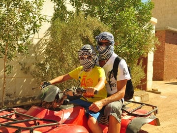 3-Hour Quad Bike Safari Hurghada: Camel Ride & Bedouin Tea