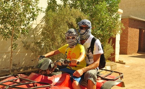 3-Hour Quad Bike Safari Hurghada: Camel Ride & Bedouin Tea