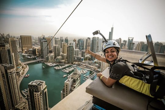 Dubai Single Ride Xline Marina Skyline