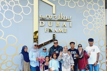 Private Dubai City Tour pickup from Abu Dhabi