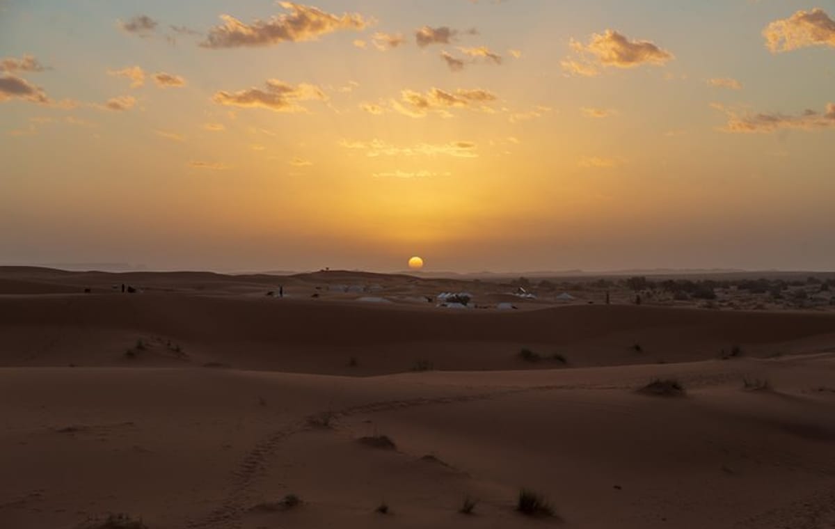 Trip From Erfoud To Merzouga Desert, Dinner, Camel Ride, Sunset