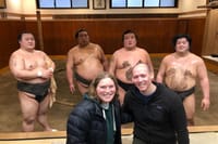 Tokyo Ryogoku Sumo Morning Practice + Photo Shoot with Wrestlers 10