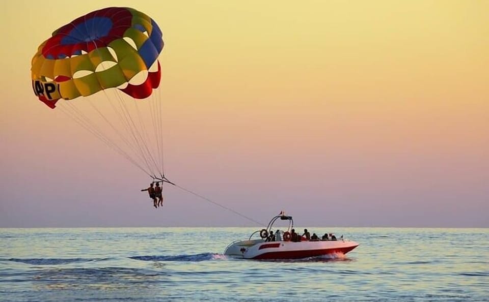 Parasailing Experience Over the Red Sea in Hurghada