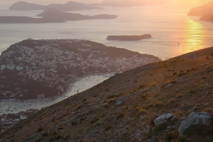 Different angle of Dubrovnik