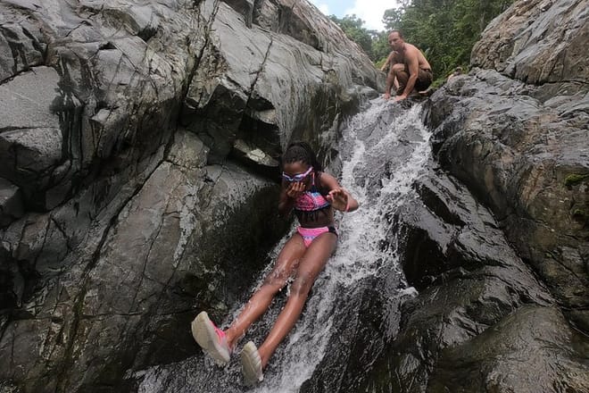 Waterslide & Rainforest hike (Yunque) with Transportation photo 6