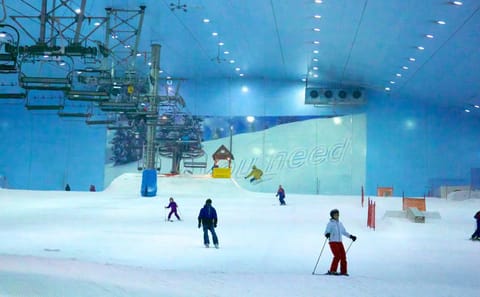 Ski Dubai Adventure and Desert Safari with BBQ Dinner