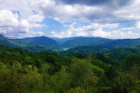 View from Orbeli pass