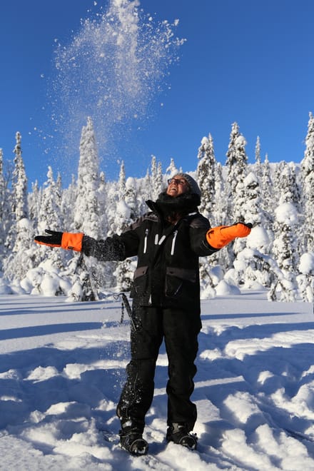 Slowly in the snow photo 2