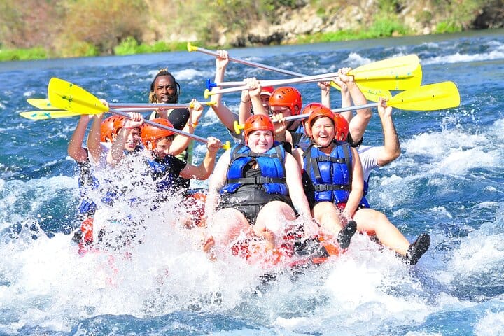 Canyoning, Rafting and Zipline Adventure from Belek and Antalya