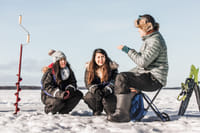 Ice Fishing Experience in Finnish Lapland