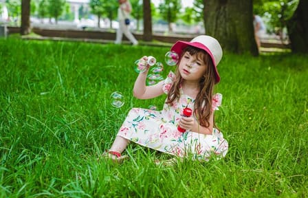 Baby Photography Session in Villa Borghese Gardens, Rome