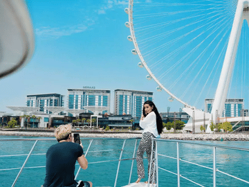Dubai Marina Yacht or Speed Boat Tour at Marina Walk