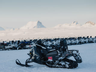 Superjeep Golden Circle and Langjokull Snowmobile Tour on Glacier , photo 16