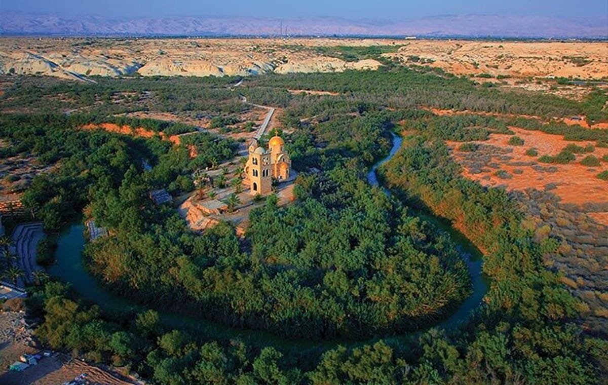 Bethany Baptism Jordan River Site Visit from Dead Sea Optional Iraq Al Amir